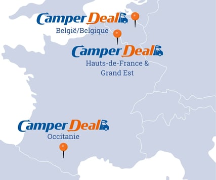 Kaart CamperDeal